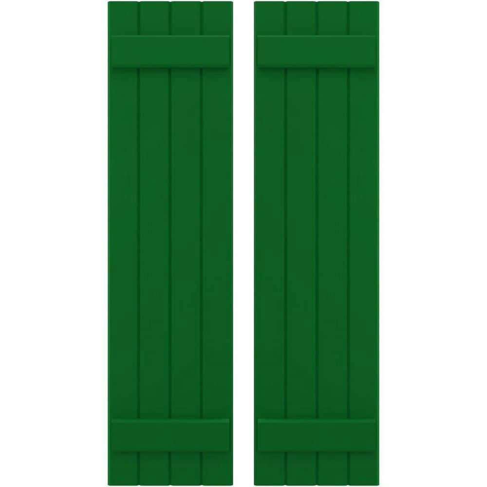 Americraft 14" x 61" Board and Batten Exterior Wood Shutters: $299 Americraft 14" x 61" Board and Batten Exterior Wood Shutters: $299