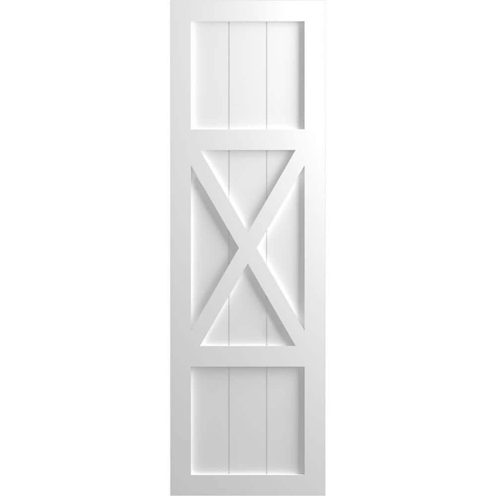 12" x 65" PVC Farmhouse Board and Batten Shutters Pair: $335.07 12" x 65" PVC Farmhouse Board and Batten Shutters Pair: $335.07