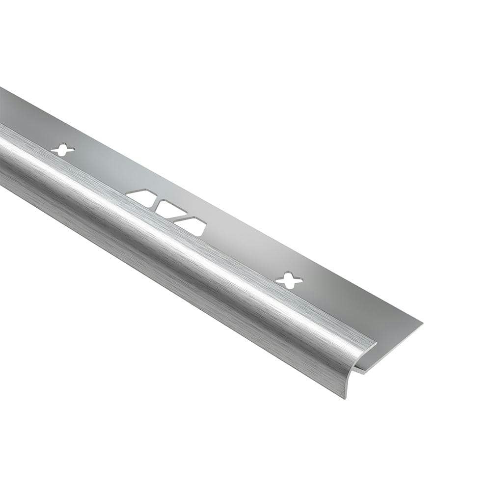 Vinpro-RO 5/32\" x 8.25' Brushed Chrome Anodized Aluminum Bullnose Tile Edge Trim: $25.16 Vinpro-RO 5/32\" x 8.25' Brushed Chrome Anodized Aluminum Bullnose Tile Edge Trim: $25.16