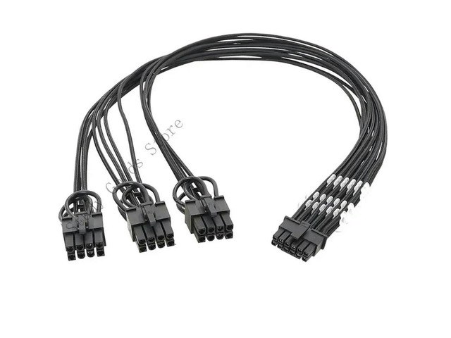 Modular Power Supply Cable for Corsair HXi, HXR, RMi, RMx, RMSF, CSM, CXM, TXM 40cm: $25.72