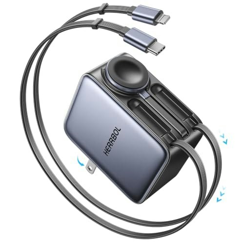 3-in-1 Retractable Charger Wall Plug: $39.98 3-in-1 Retractable Charger Wall Plug: $39.98
