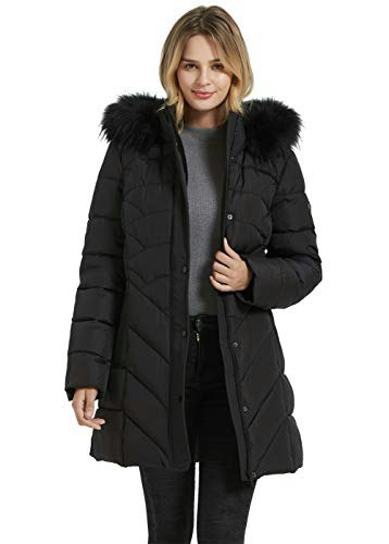 Binacl Women's Thickened Down Alternative Puffer Parka: $55.99 Binacl Women's Thickened Down Alternative Puffer Parka: $55.99