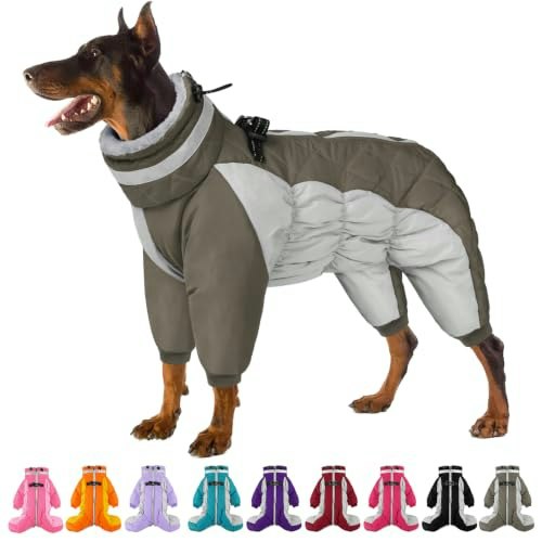 Sunfura Fleece Full-Body Dog Coat with Legs: $45.89 Sunfura Fleece Full-Body Dog Coat with Legs: $45.89