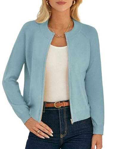 Grace Karin Women's Lightweight Zip-Up Cardigan: $25.49 Grace Karin Women's Lightweight Zip-Up Cardigan: $25.49