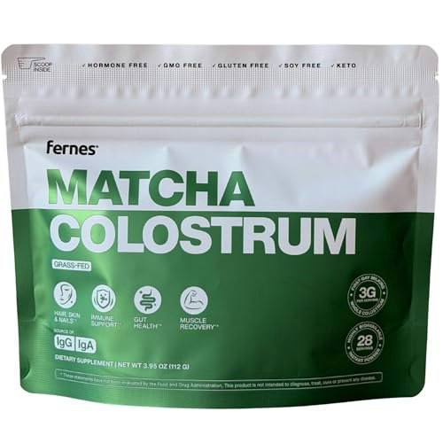 Fernes 3.95-oz Matcha Colostrum Powder: $47.60 Fernes 3.95-oz Matcha Colostrum Powder: $47.60