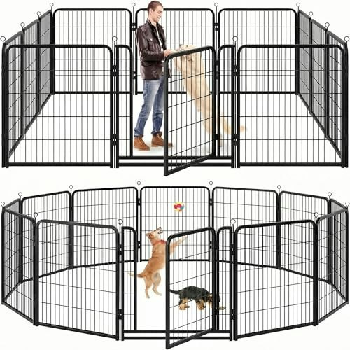 Kfvigoho 12-Panel 40-inch Heavy Duty Dog Playpen: $129.87 Kfvigoho 12-Panel 40-inch Heavy Duty Dog Playpen: $129.87