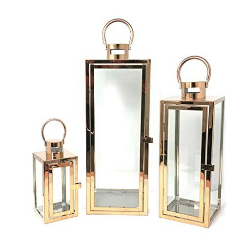 Allgala 23-Inch Decorative Lantern 3-Piece Set: $149.95 Allgala 23-Inch Decorative Lantern 3-Piece Set: $149.95