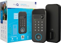 Chamberlain myQ Secure View 3-in-1 Smart Lock w/ 2K Video Doorbell for $143 w/ Prime + free shipping