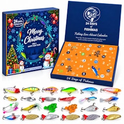 2026 Fishing Lure Advent Calendar for $25 + free shipping w/ Prime