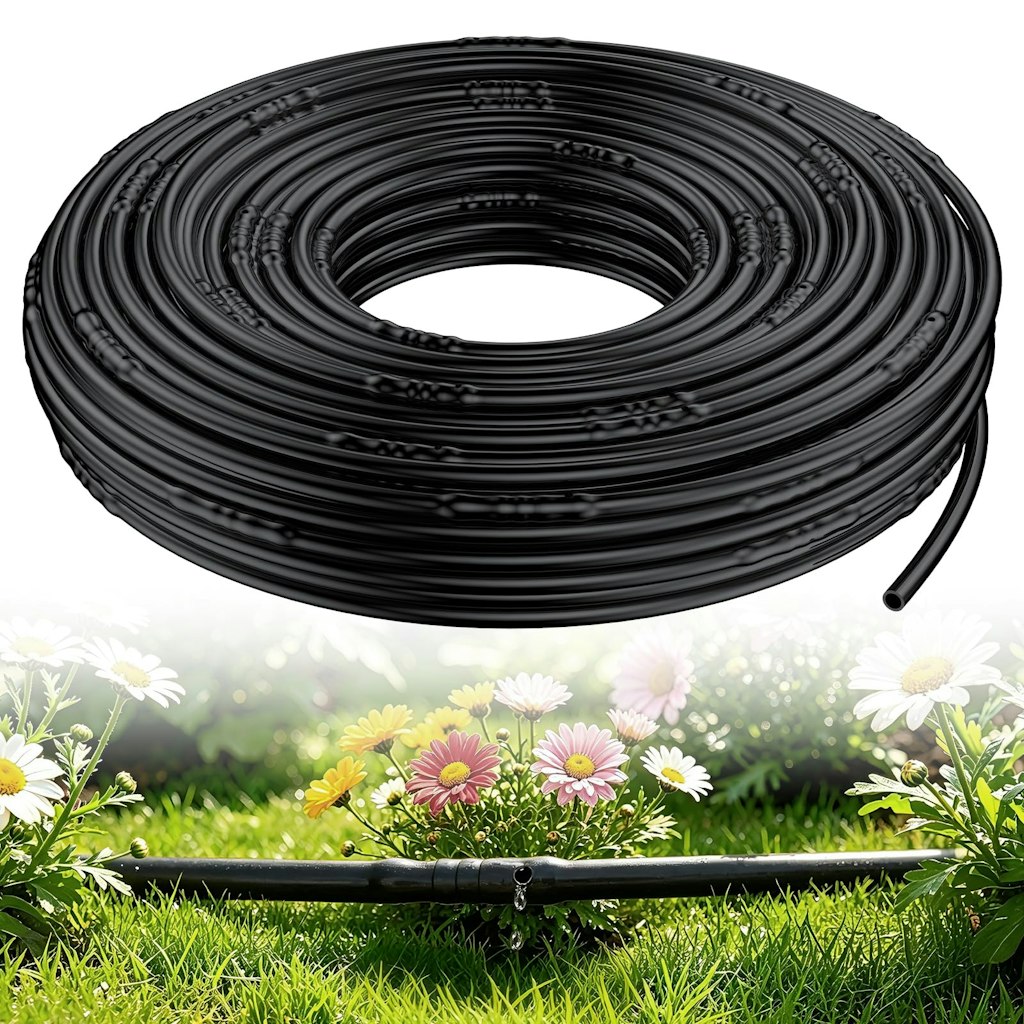 Pawfly 100-Foot 1/4" PE Irrigation Dripline Tubing: $5.94