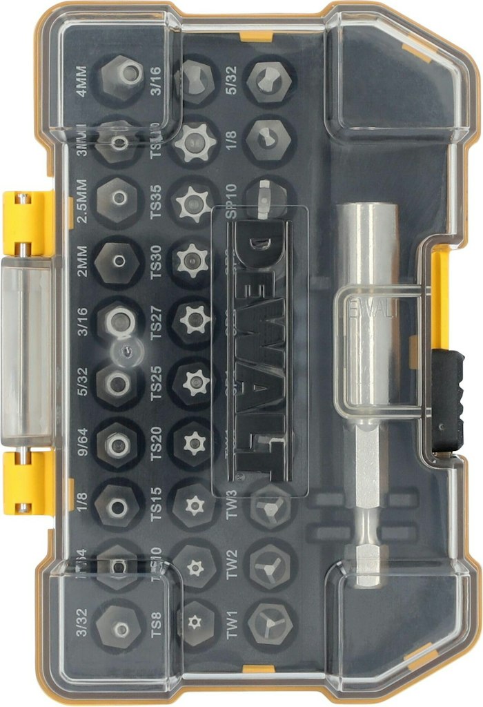 DeWalt 31-Piece Security Screwdriver Bit Set: $15