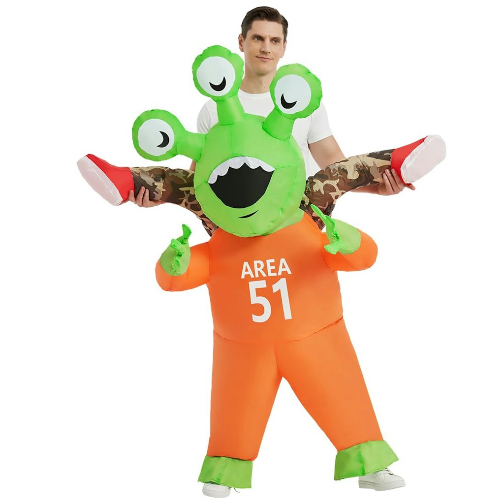 nflatable Alien Halloween Costume: From $15
