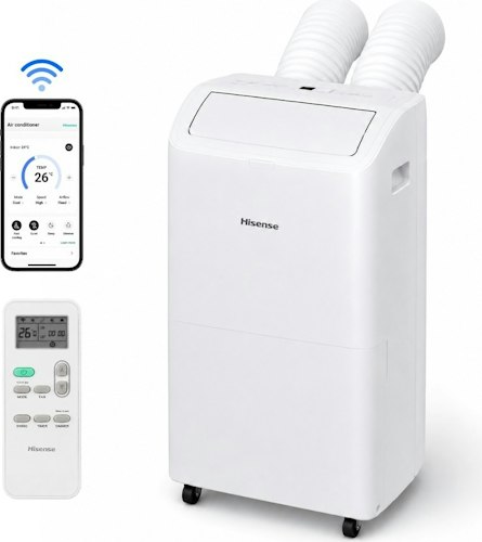 Certified Refurb Hisense 8,000 BTU DOE Smart Portable Air Conditioner for $200 + free shipping