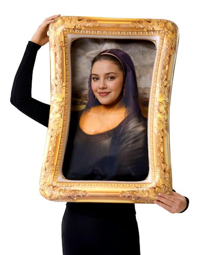 Mona Lisa Renaissance Women's Halloween Costume for $17 + free shipping w/ Prime