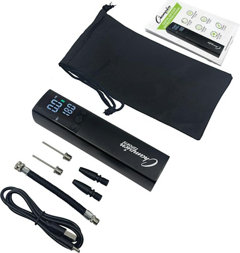 Champion Sports Rechargeable Digital Hand Pump for $14 + free shipping w/ Prime