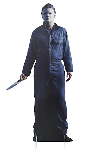 Life Size Michael Myers Cardboard Cutout for $46 + free shipping