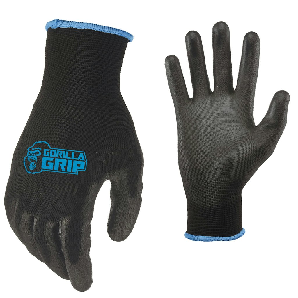 Gorilla Grip Never Slip Maximum Grip All-Purpose Gloves 5-Pairs: $12