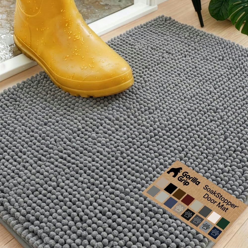 Gorilla Grip SoakStopper Indoor Door Mat: $14