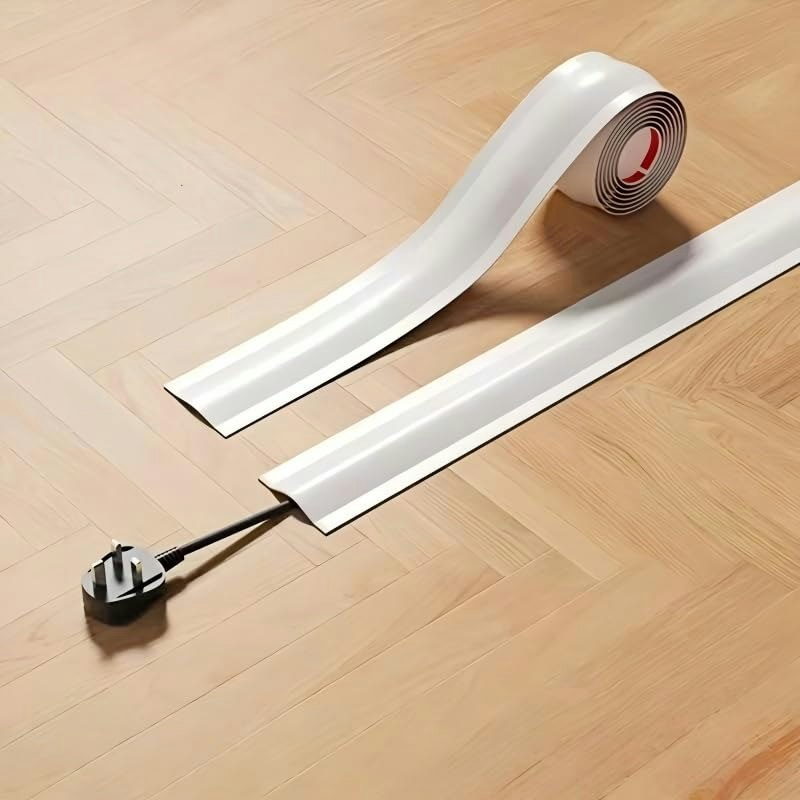 3.3-Foot Floor Cord Cover: 74 cents 3.3-Foot Floor Cord Cover: 74 cents
