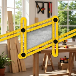 Angle Ruler & Template Tool: 60 cents + free shipping w/ $25