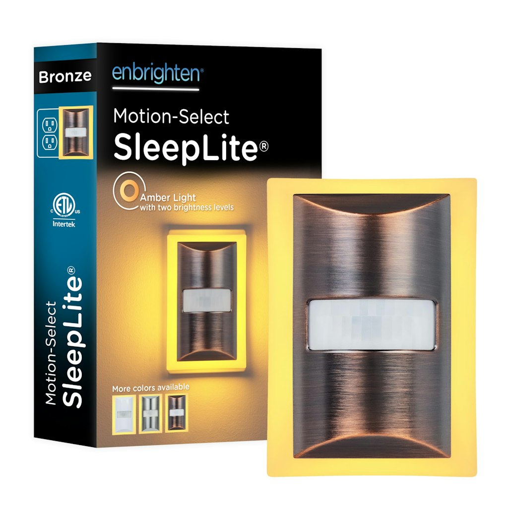 Enbrighten SleepLite Plug-In Night Light: $5.52 Enbrighten SleepLite Plug-In Night Light: $5.52