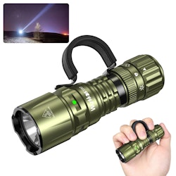 Wurkkos TD07 LED 1300 Lumen Tactical Flashlight for $32 + free shipping