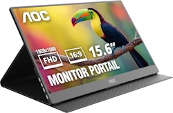 AOC 15.6" 1080p Portable Monitor for $47 + free shipping