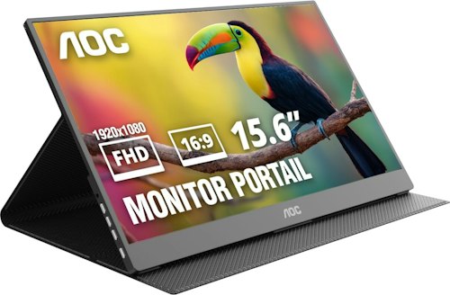 AOC 15.6" 1080p Portable Monitor for $47 + free shipping