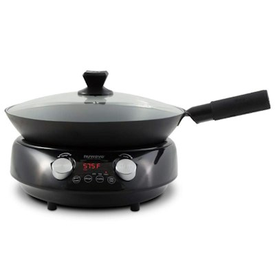 NuWave Mosaic Induction Wok w/ 14" Carbon Steel Wok for $180 w/ Prime + free shipping