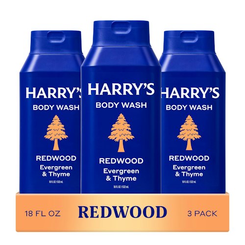Harry's Redwood Body Wash 18-oz. 3-Pack for $19 via Sub & Save + free shipping w/ Prime