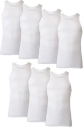 Hanes Men's Ultimate Tank Top 7-Pack for $19 + free shipping w/ $39