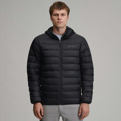 Eddie Bauer Men's CirrusLite Down Hooded Jacket for $75 + free shipping w/ $99