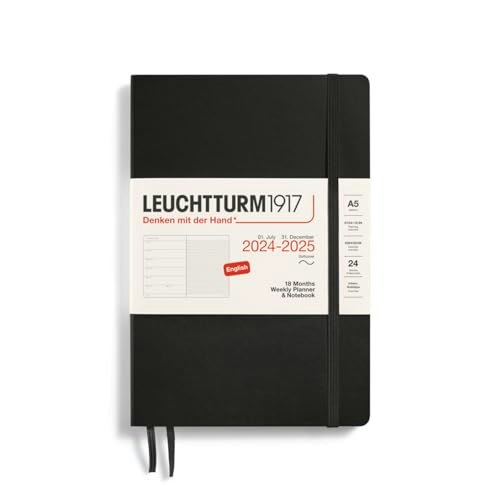 Leuchtturm1917 Medium A5 18-Month Weekly Planner and Notebook: $35.24 Leuchtturm1917 Medium A5 18-Month Weekly Planner and Notebook: $35.24