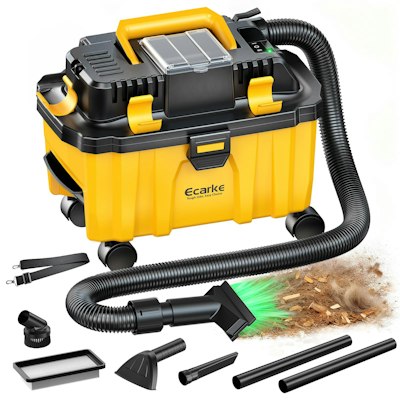 Ecarke 2.5-Gal. Cordless Wet Dry Vacuum for DeWalt 20V Battery for $85 + free shipping