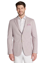 Jos. A. Bank Men's Slim Fit Comfort Stretch Linen Blend Herringbone Sportcoat for $40 + free shipping
