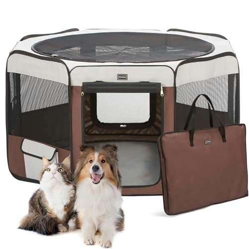 Donoro 46-Inch Portable Pet Playpen: $62.97 Donoro 46-Inch Portable Pet Playpen: $62.97