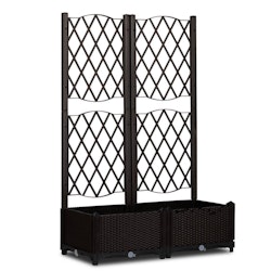 Karl Home 48" Raised Garden Bed w/ Trellis Planter Box for $40 + free shipping