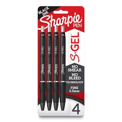Sharpie S-Gel Pens 4-Pack for $5 + free shipping w/ $35