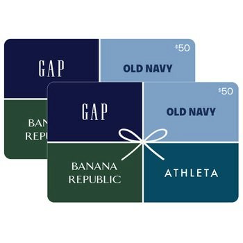 Gap Inc. Brands Two $50 eGift Cards: $80