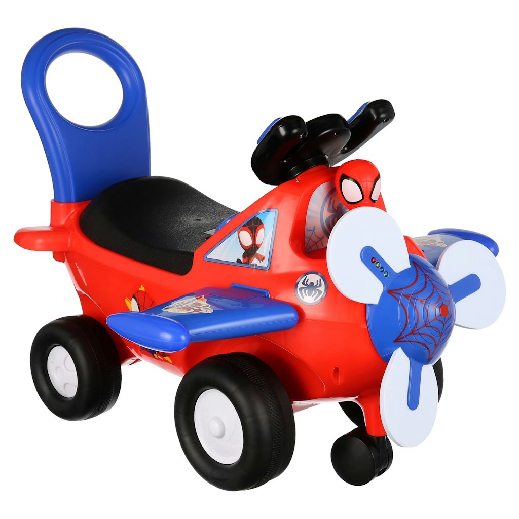 Marvel Lights 'N' Sounds Spidey Activity Plane Ride-On Toy: $25 Marvel Lights 'N' Sounds Spidey Activity Plane Ride-On Toy: $25