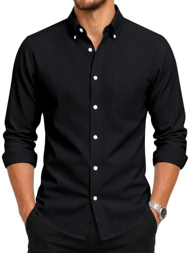 Men's Long Sleeve Oxford Button-Down Shirt: $17.99 Men's Long Sleeve Oxford Button-Down Shirt: $17.99
