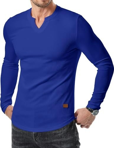JMIERR Men's Long Sleeve Henley Gym Shirt: $11.04 JMIERR Men's Long Sleeve Henley Gym Shirt: $11.04