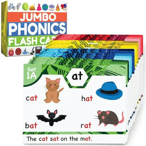 Jumbo Phonics Flash Cards: $32 Jumbo Phonics Flash Cards: $32