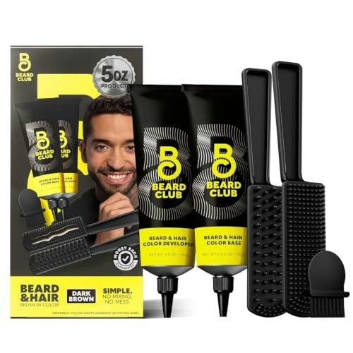 The Beard Club Permanent Hair and Beard Dye: $16.99 The Beard Club Permanent Hair and Beard Dye: $16.99
