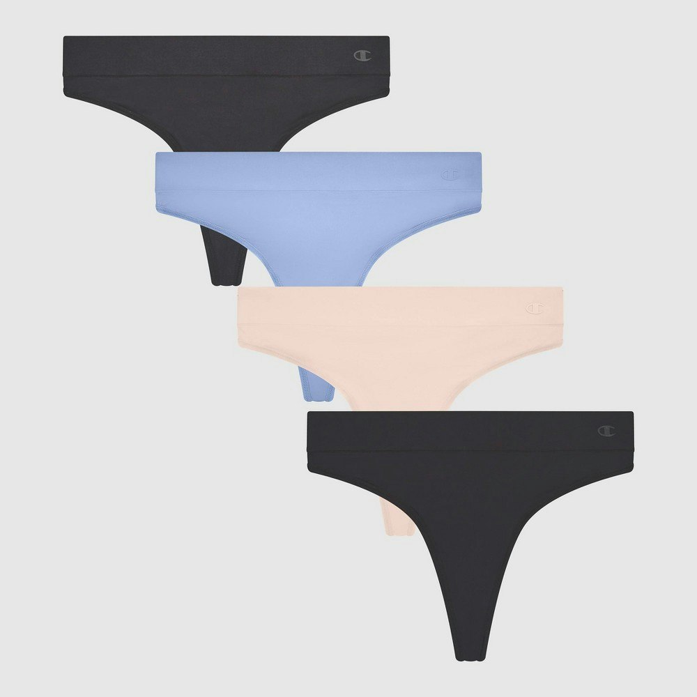 Champion Women's True Flex Thong 4-Pack: $17.99