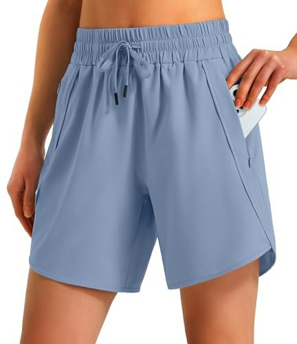 Ksmien Women's Quick Dry Athletic Running Shorts: $19.94 Ksmien Women's Quick Dry Athletic Running Shorts: $19.94