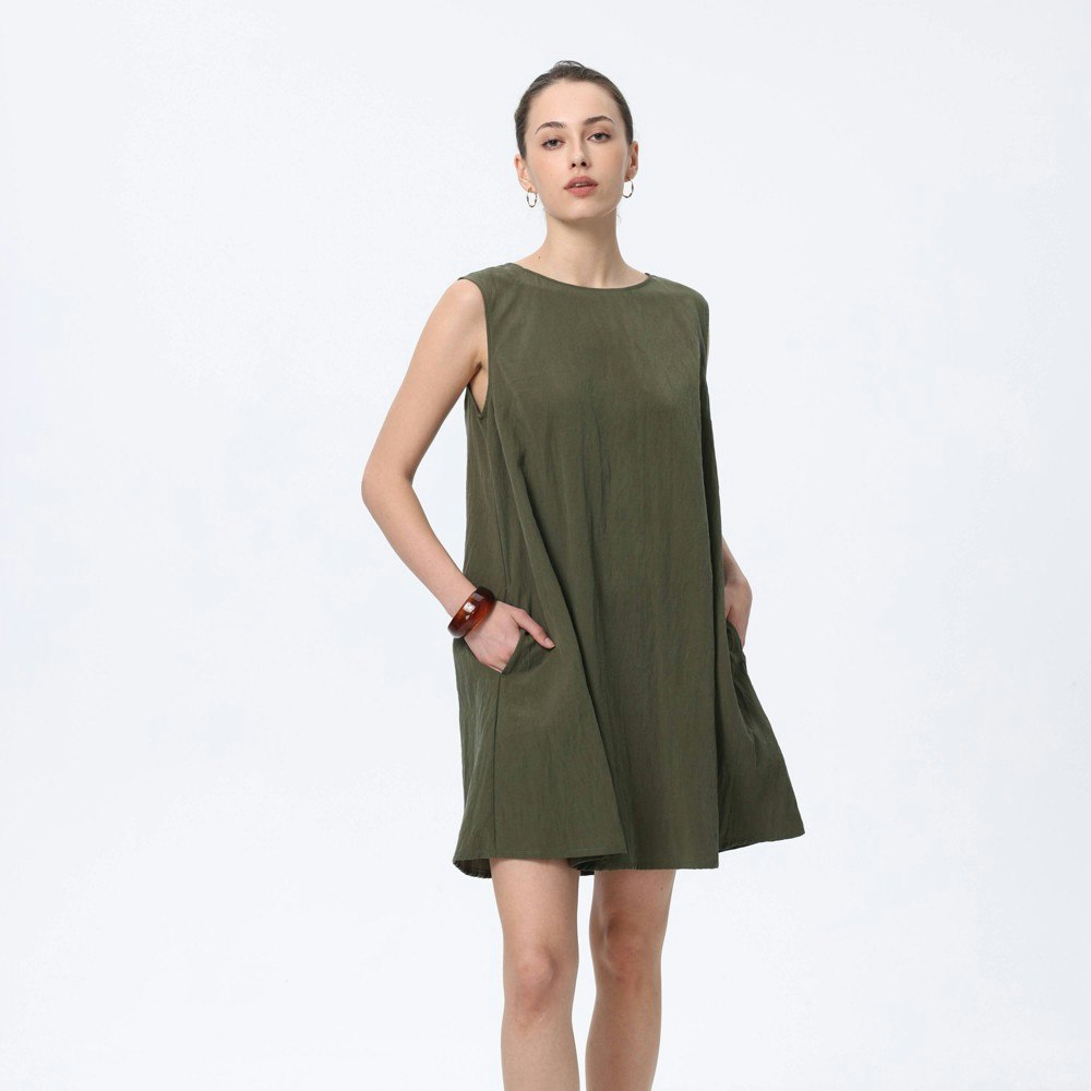 A New Day Women's Relaxed Mini A-Line Dress: $35