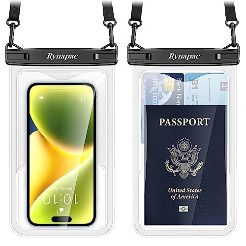 Rynapac IPX8 Waterproof Phone Pouch 2-Pack: $16.98 Rynapac IPX8 Waterproof Phone Pouch 2-Pack: $16.98