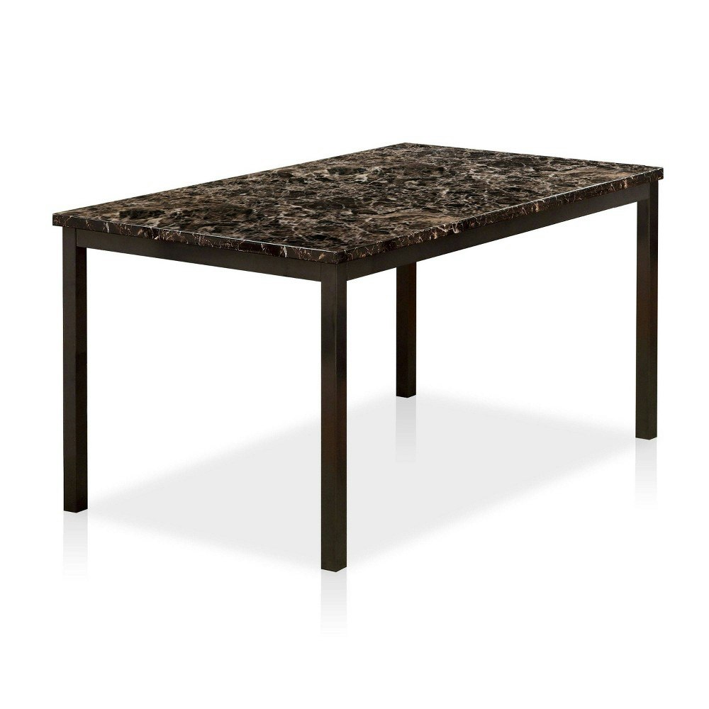 Homes: Inside + Out 60-Inch Larriston Faux Marble Dining Table: $356.99 Homes: Inside + Out 60-Inch Larriston Faux Marble Dining Table: $356.99
