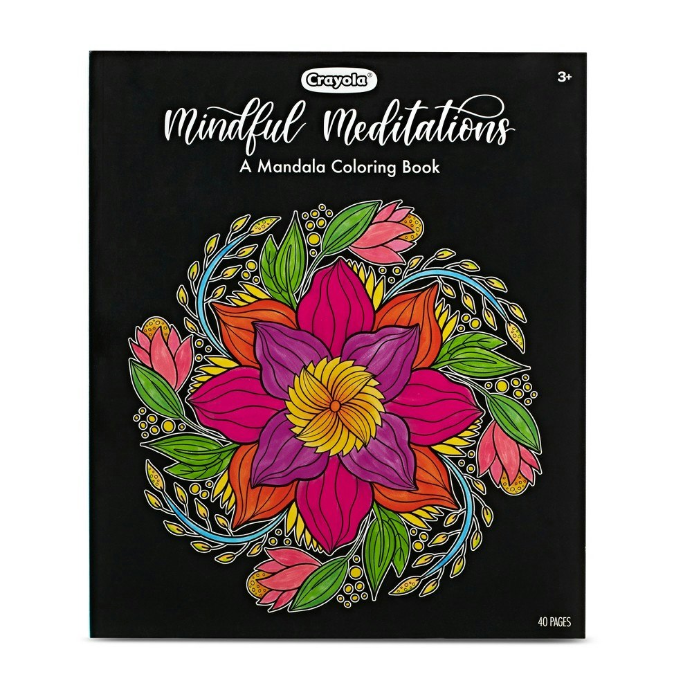 Crayola Mindful Mediations Mandala Adult Coloring Book: $9.19 Crayola Mindful Mediations Mandala Adult Coloring Book: $9.19